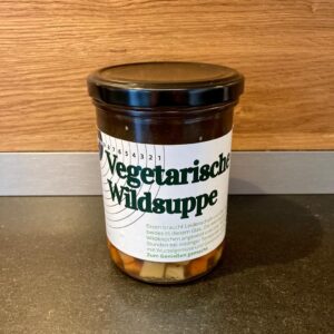 Wildsuppe mit Gemüseeinlage – 1 Glas, fix fertig – 400ml