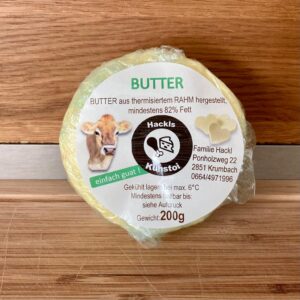 Jersey Kuhmilch Butter 1 Packung 200 g